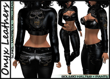 Leather Skull Outfit Slinks Bellezas + Maitreya