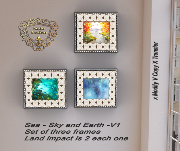 Nala Design - Sea Sky & Earth Frame - V2