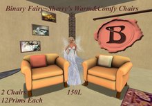 Binary fairy~Sherry's Warm&Comfy Chair Set