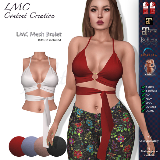 LMC Mesh - Bralet - Includes Petite 