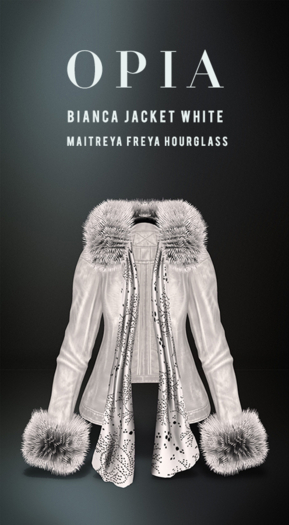 OPIA Bianca Jacket White