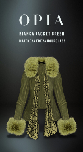 OPIA Bianca Jacket Green