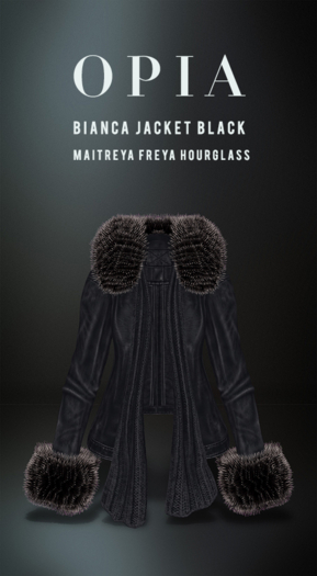 OPIA Bianca Jacket Black