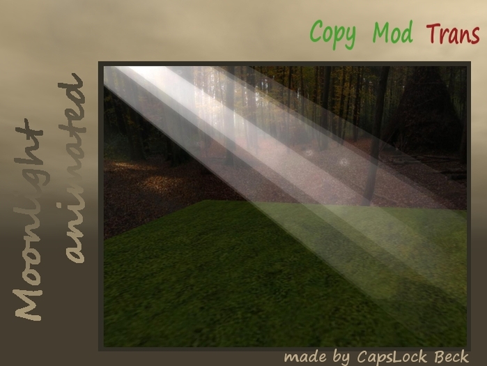 moonlight - moon beam - light / animated