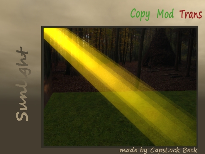Golden Sunlight / Sunbeam / Light / copy mod