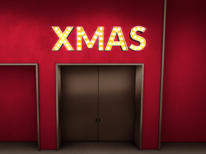 NinaLaure | Light Letters XMAS | Orange