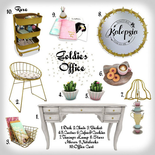 Kalopsia - 10.Goldie's Mats Cart RARE