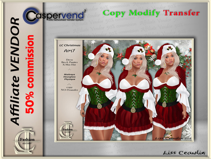 LC Affiliate Vendor [Christmas] - Amy Outfit [1 vendor]