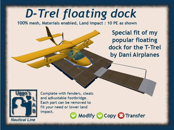 Modular Floating Dock (D-Trel)