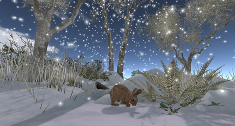 Second Life Marketplace - BH&G Winter Rabbit Scene