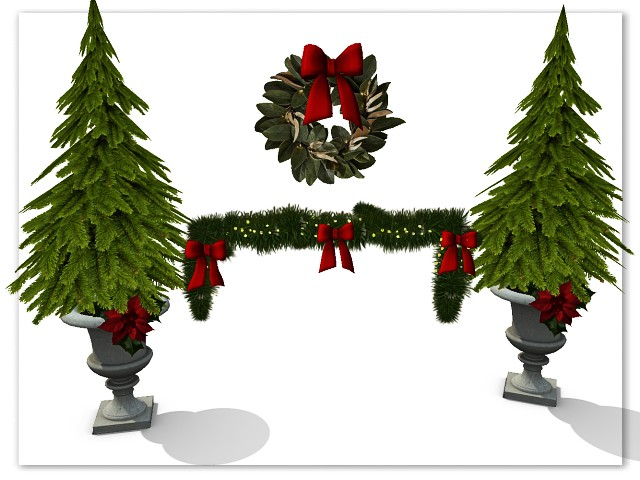 [AE] Garden Store - Xmas Decorating Set