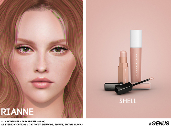 Bold & Beauty :: Rianne (Genus App) - Shell.