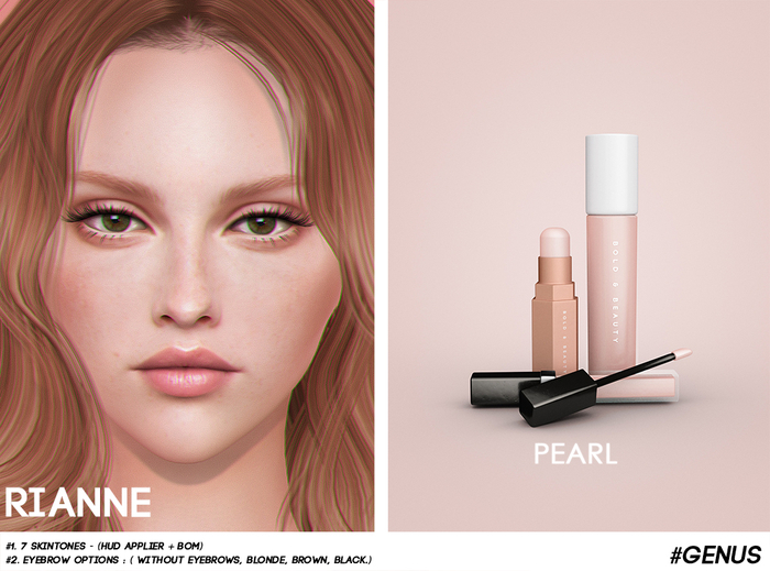 Bold & Beauty :: Rianne (Genus App) - Pearl. 