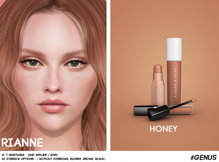 Bold & Beauty :: Rianne (Genus App) - Honey.