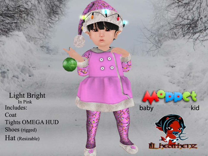 ~LH~LightBright M Pink BOX