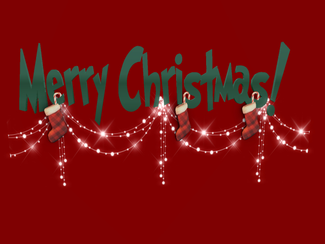 [AE] Home Decor- Merry Christmas Sign with Lights