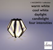 [DbC] //ACCENTO// Hexagonal Accent Table Lamp