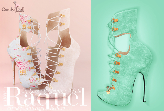 CandyDoll_ Raquel Heels Mint