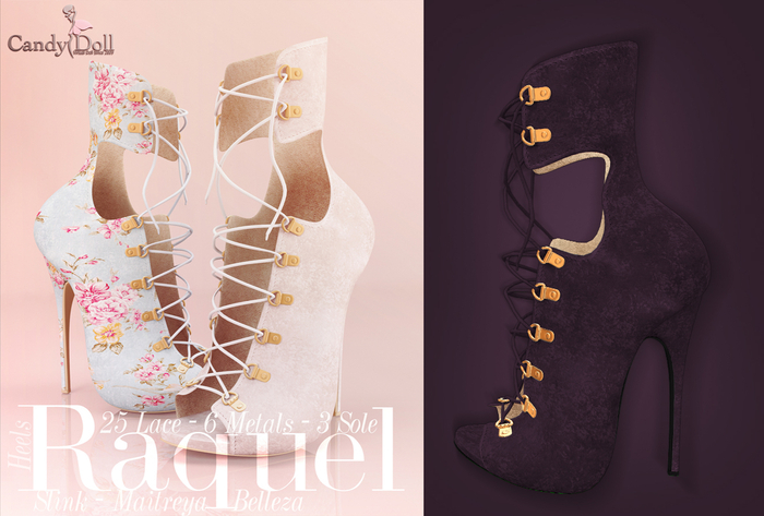 CandyDoll_ Raquel Heels Purple