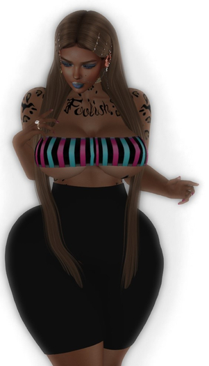 Lalas Threads FITS INITHIUM KUPRA NEON Stripe shorts /top