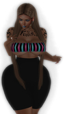 Lalas Threads FITS INITHIUM KUPRA NEON Stripe shorts /top
