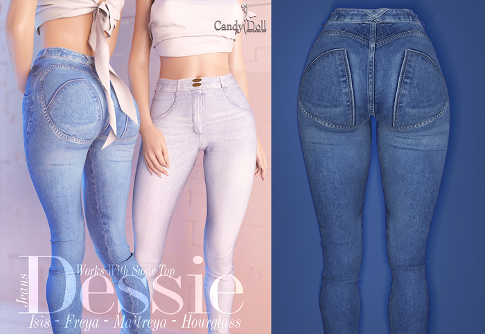_CandyDoll_Dessie  Jeans Pattern II