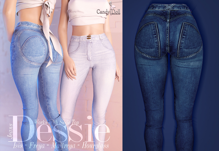 _CandyDoll_Dessie  Jeans Pattern VII