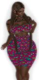$Lalas Threads INITHIUM KUPRA PinkBoom shorts /top