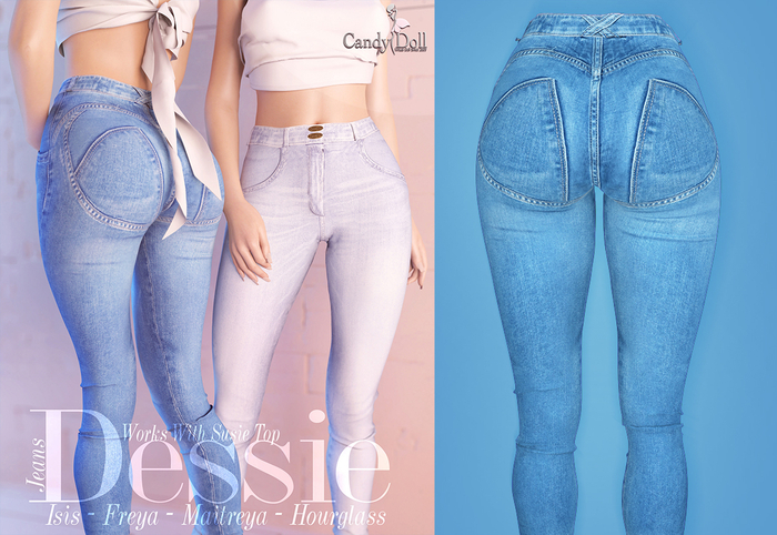 _CandyDoll_Dessie Jeans Pattern XV