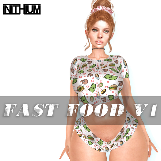 OX Apparel - Fast Food V1 - PJ Set