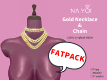 NA.YO! - Gold Necklace Chain & Choker FATPACK