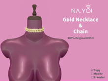 NA.YO! - Gold Chain Choker