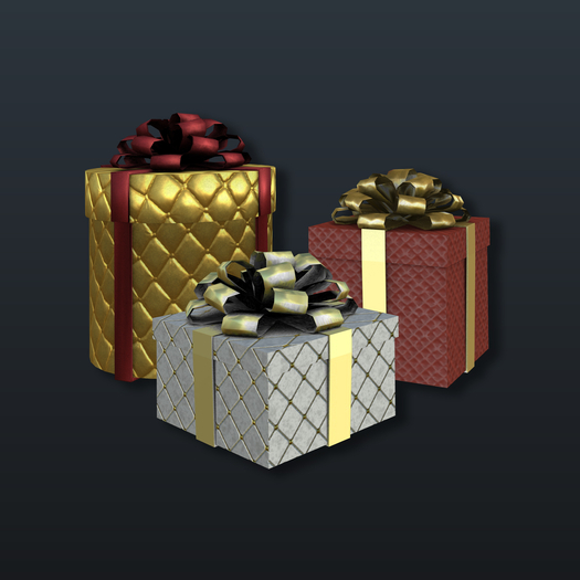 Christmas Presents gift boxes set FULL PERM
