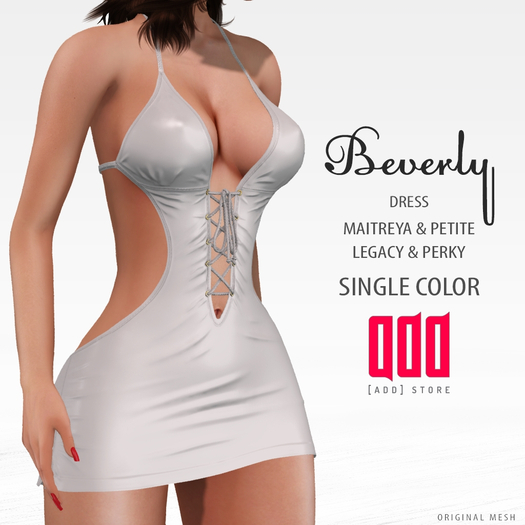 [ADD] Beverly Dress - WhiteC