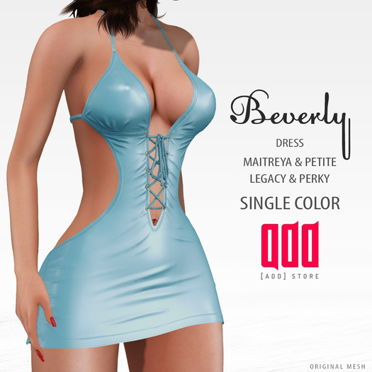 [ADD] Beverly Dress - BlueLight