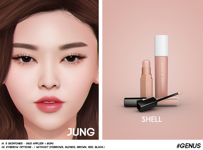 Bold & Beauty :: Jung (Genus App) - Shell.