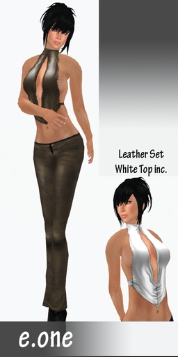 e.one Leather Set Brown