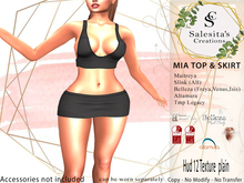 DEMO Mia Top & Mini-skirt-  *Salesita's Creations**SC* Box.