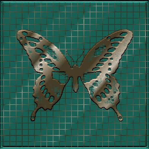 BNP FP Texture - Butterfly 6