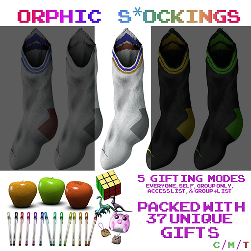 Orphic S*ocking - Blue&Gold Single Color