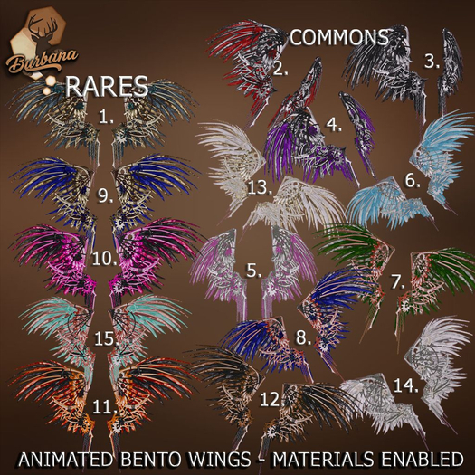 [BurBana] Steamer Wings - 01 - RARE