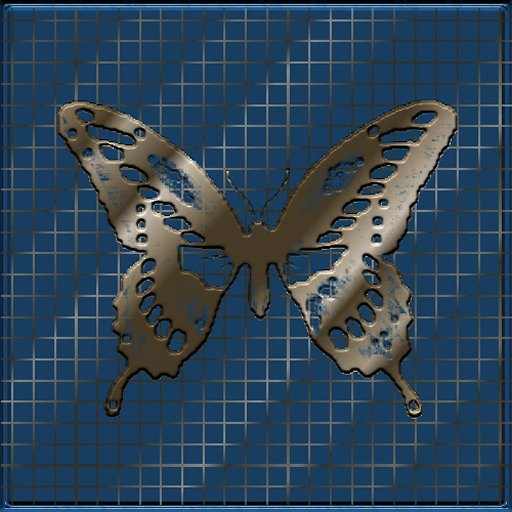 BNP FP Texture - Butterfly 7