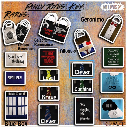 Wimey: Geronimo Tote RARE
