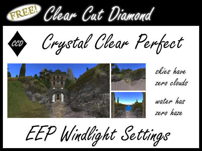 Crystal Clear Windlight Settings   v1 (by CCD)