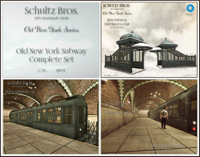 [Schultz Bros.] 1904 NY Subway Complete