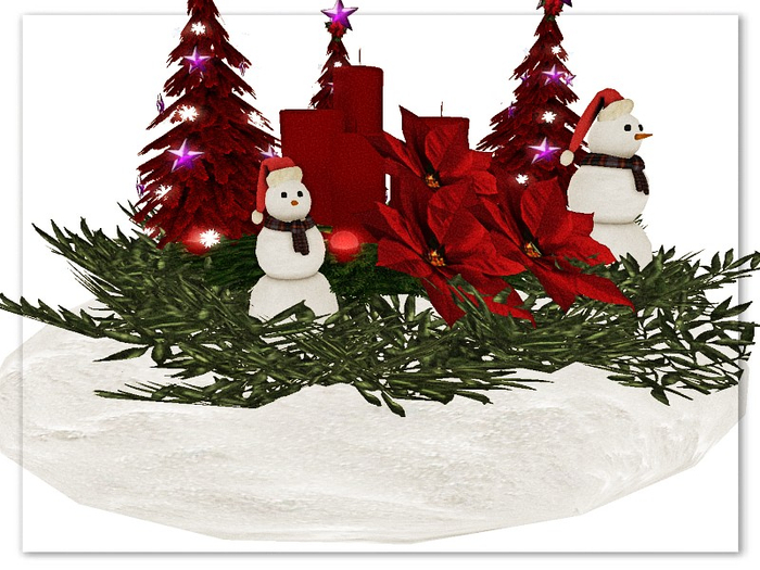 [AE] Home Decor - Happy Holiday Table Wreath