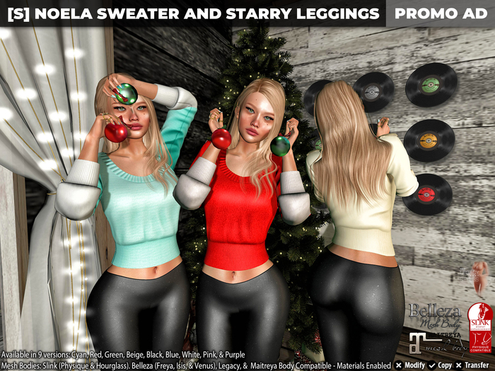 [S] Noela Sweater & Starry Leggings Demo