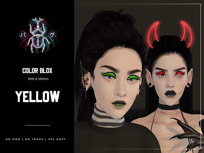 -BUG- Color Blox YELLOW [BoM] *OMEGA*
