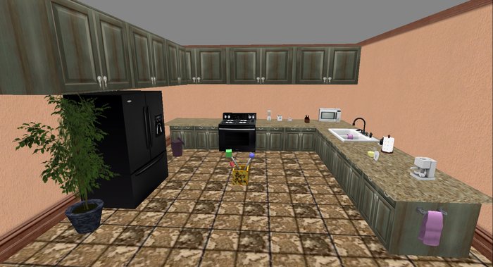 MODULAR MOSS GLAZE BIRCH KITCHEN byGabe 