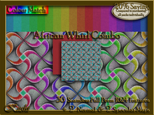 African Whirl Combo Seamless Texture Set